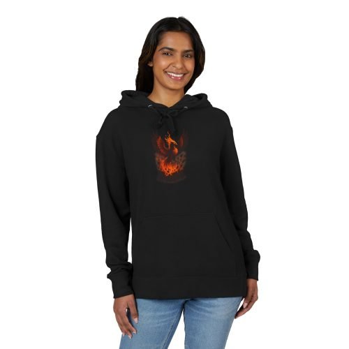 Unisex Phoenix Fire Hoodie – Cozy Sweatshirt for Men & Women, Fall & Winter Gift for Halloween